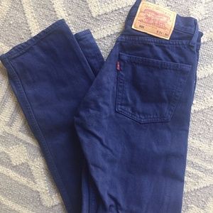 LEVI'S original vintage women's iconic 501 navy